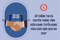 Kiên Giang Tuyển Dụng Công Chức 2023